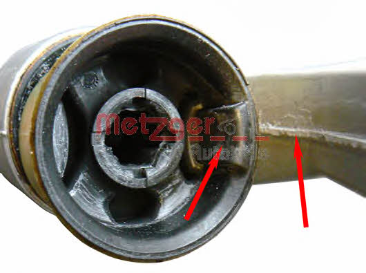 Metzger 52004508 Silent block front lower arm rear 52004508: Buy near me in Poland at 2407.PL - Good price!
