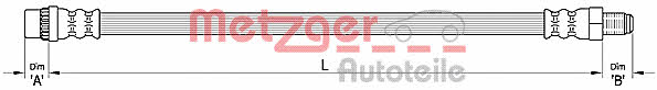 Metzger 4110227 Bremsschlauch 4110227: Kaufen Sie zu einem guten Preis in Polen bei 2407.PL!