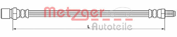 Metzger 4110641 Тормозной шланг 4110641: Отличная цена - Купить в Польше на 2407.PL!