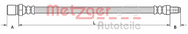 Metzger 4110748 Przewód hamulcowy elastyczny 4110748: Atrakcyjna cena w Polsce na 2407.PL - Zamów teraz!