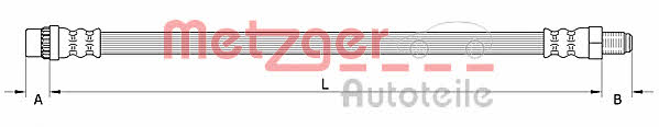 Metzger 4110991 Przewód hamulcowy elastyczny 4110991: Dobra cena w Polsce na 2407.PL - Kup Teraz!