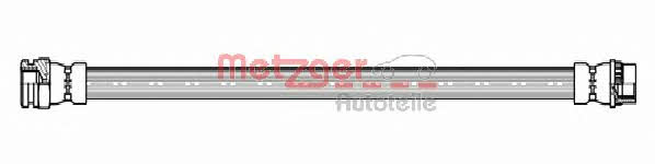 Metzger 4111143 Тормозной шланг 4111143: Отличная цена - Купить в Польше на 2407.PL!