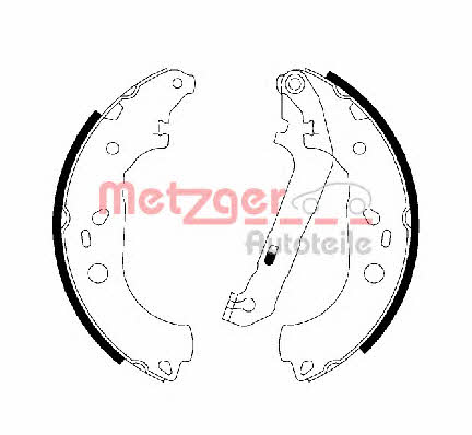 Metzger MG 211 Bremsbackensatz MG211: Kaufen Sie zu einem guten Preis in Polen bei 2407.PL!