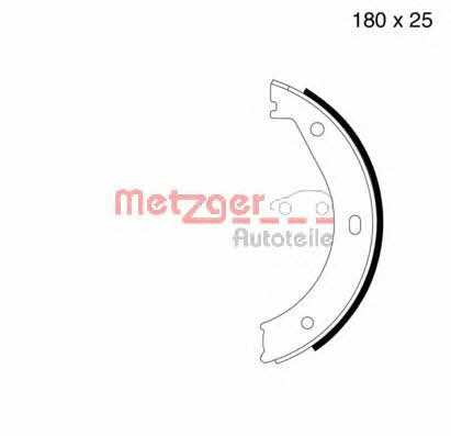 Metzger MG 423 Колодки тормозные стояночного тормоза MG423: Отличная цена - Купить в Польше на 2407.PL!