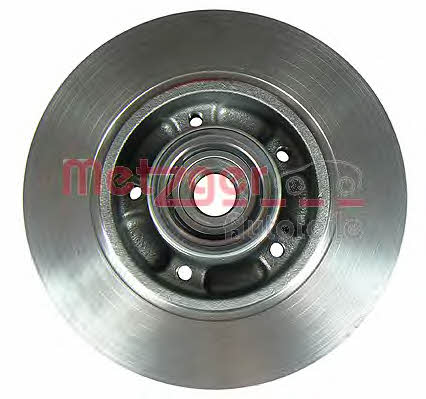Metzger 6110007 Rear brake disc, non-ventilated 6110007: Buy near me in Poland at 2407.PL - Good price!