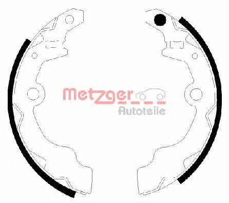 Metzger MG 943 Колодки гальмівні барабанні, комплект MG943: Приваблива ціна - Купити у Польщі на 2407.PL!