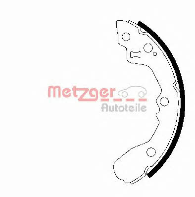 Metzger MG 949 Bremsbackensatz MG949: Bestellen Sie in Polen zu einem guten Preis bei 2407.PL!