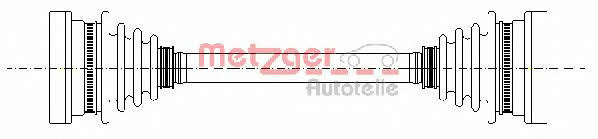 Metzger 7210026 Antriebswelle 7210026: Kaufen Sie zu einem guten Preis in Polen bei 2407.PL!