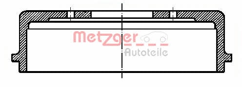 Metzger BT 1000 Bęben hamulca tylny BT1000: Dobra cena w Polsce na 2407.PL - Kup Teraz!