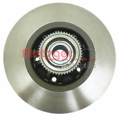 Metzger 6110183 Rear brake disc, non-ventilated 6110183: Buy near me in Poland at 2407.PL - Good price!