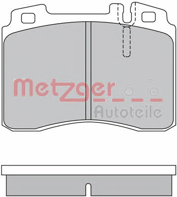 Metzger 1170347 Brake Pad Set, disc brake 1170347: Buy near me in Poland at 2407.PL - Good price!
