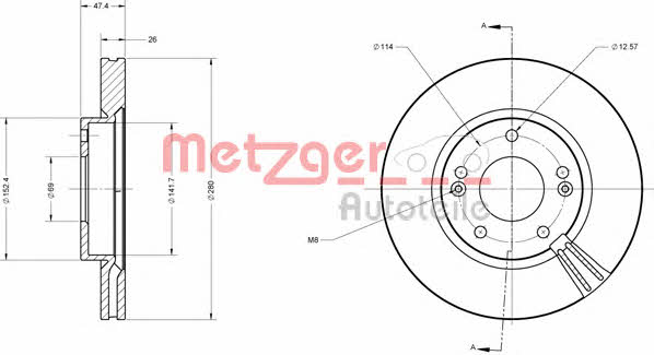 Buy Metzger 6110076 at a low price in Poland!