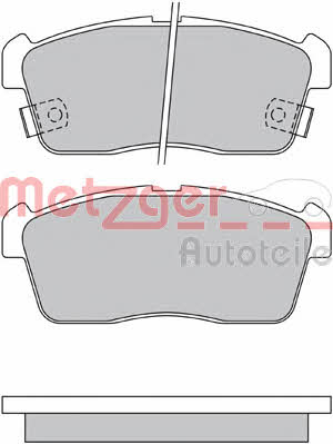 Metzger 1170197 Brake Pad Set, disc brake 1170197: Buy near me in Poland at 2407.PL - Good price!