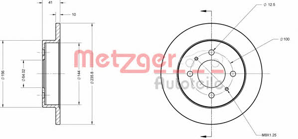 Купить Metzger 6110509 по низкой цене в Польше!