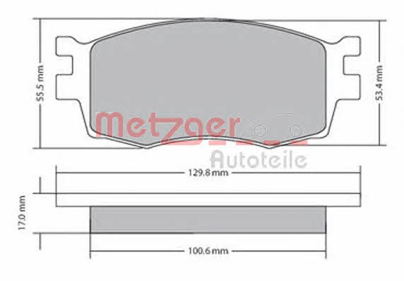 Metzger 1170441 Klocki hamulcowe, zestaw 1170441: Dobra cena w Polsce na 2407.PL - Kup Teraz!