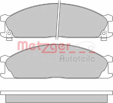 Metzger 1170488 Brake Pad Set, disc brake 1170488: Buy near me in Poland at 2407.PL - Good price!