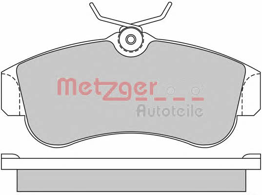 Metzger 1170574 Гальмівні колодки, комплект 1170574: Приваблива ціна - Купити у Польщі на 2407.PL!