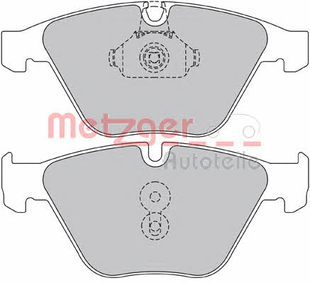 Metzger 1170090 Brake Pad Set, disc brake 1170090: Buy near me in Poland at 2407.PL - Good price!
