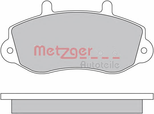 Metzger 1170553 Тормозные колодки дисковые, комплект 1170553: Отличная цена - Купить в Польше на 2407.PL!
