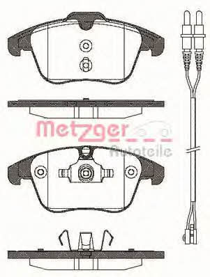 Metzger 1170773 Гальмівні колодки, комплект 1170773: Приваблива ціна - Купити у Польщі на 2407.PL!