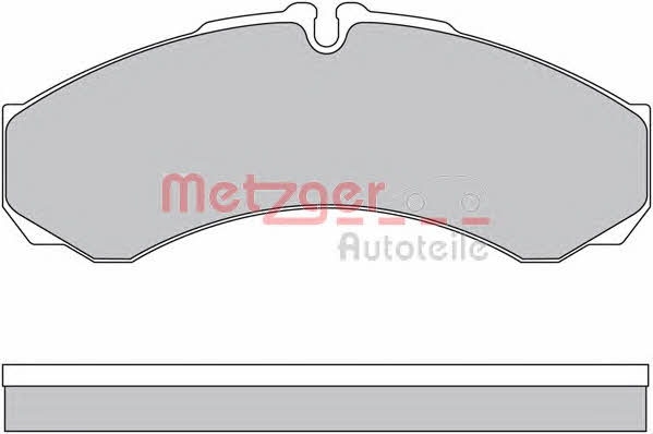Metzger 1170608 Brake Pad Set, disc brake 1170608: Buy near me in Poland at 2407.PL - Good price!