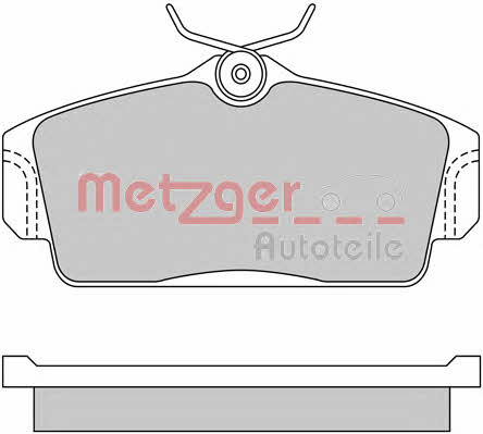 Metzger 1170125 Klocki hamulcowe, zestaw 1170125: Dobra cena w Polsce na 2407.PL - Kup Teraz!