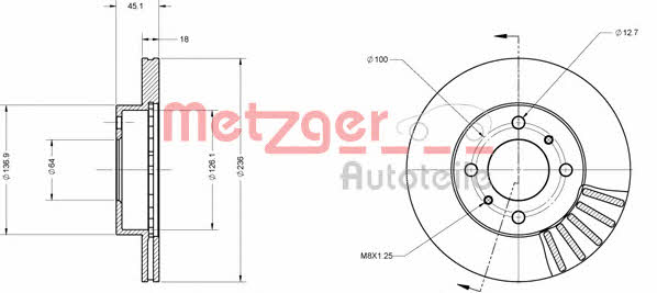 Купити Metzger 6110143 за низькою ціною в Польщі!
