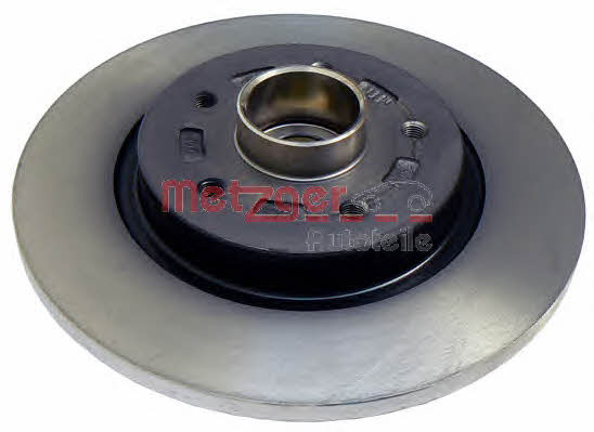 Metzger 6110027 Rear brake disc, non-ventilated 6110027: Buy near me in Poland at 2407.PL - Good price!