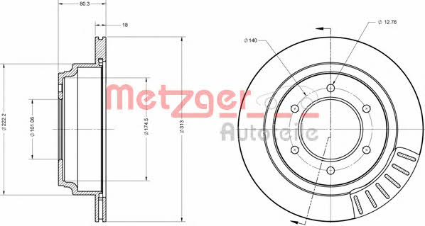 Buy Metzger 6110158 at a low price in Poland!