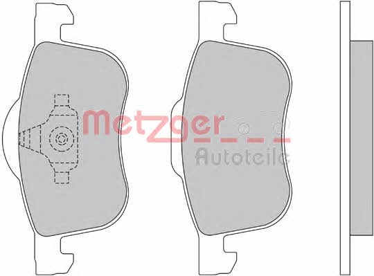 Metzger 1170013 Brake Pad Set, disc brake 1170013: Buy near me at 2407.PL in Poland at an Affordable price!