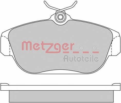 Metzger 1170018 Brake Pad Set, disc brake 1170018: Buy near me in Poland at 2407.PL - Good price!
