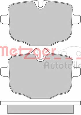 Metzger 1170565 Тормозные колодки дисковые, комплект 1170565: Купить в Польше - Отличная цена на 2407.PL!