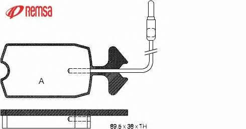 Metzger 1170697 Тормозные колодки дисковые, комплект 1170697: Отличная цена - Купить в Польше на 2407.PL!