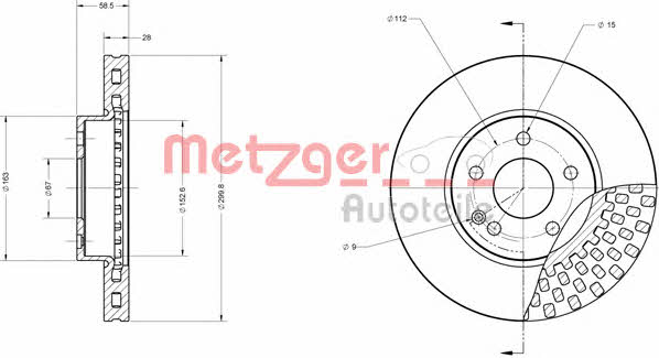 Купити Metzger 6110121 за низькою ціною в Польщі!