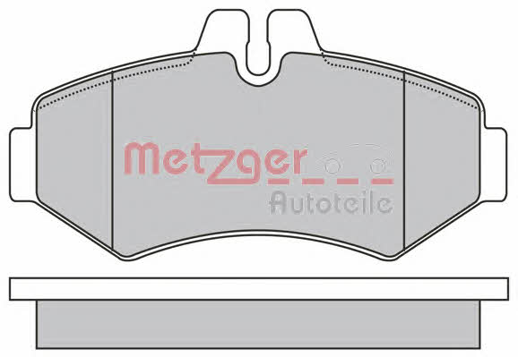 Metzger 1170274 Brake Pad Set, disc brake 1170274: Buy near me in Poland at 2407.PL - Good price!
