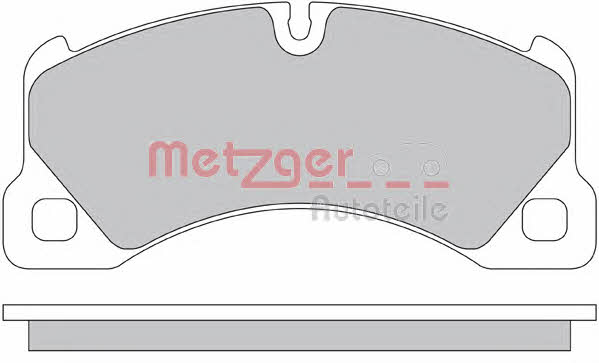 Metzger 1170445 Brake Pad Set, disc brake 1170445: Buy near me in Poland at 2407.PL - Good price!