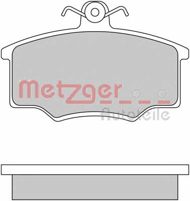 Metzger 1170350 Brake Pad Set, disc brake 1170350: Buy near me at 2407.PL in Poland at an Affordable price!