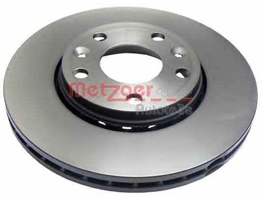 Front brake disc ventilated Metzger 6110206
