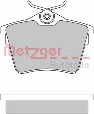 Metzger 1170269 Brake Pad Set, disc brake 1170269: Buy near me in Poland at 2407.PL - Good price!