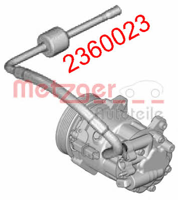 Metzger 2360023 Трубопровод высокого низкого давления, кондиционер 2360023: Купить в Польше - Отличная цена на 2407.PL!