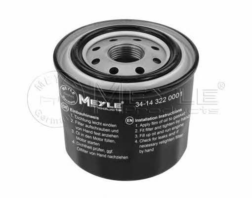 Meyle 34-14 322 0001 Oil Filter 34143220001: Buy near me at 2407.PL in Poland at an Affordable price!