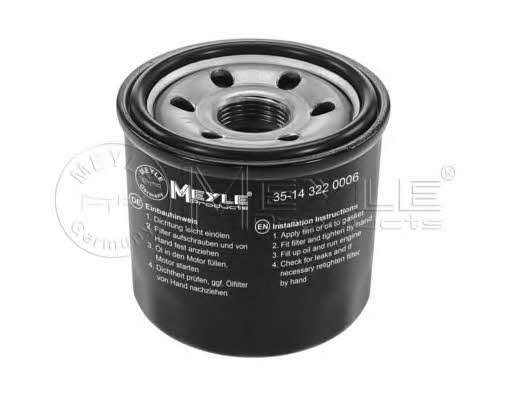 Meyle 35-14 322 0006 Oil Filter 35143220006: Buy near me in Poland at 2407.PL - Good price!