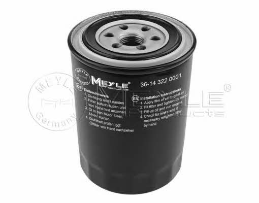 Meyle 36-14 322 0001 Oil Filter 36143220001: Buy near me in Poland at 2407.PL - Good price!