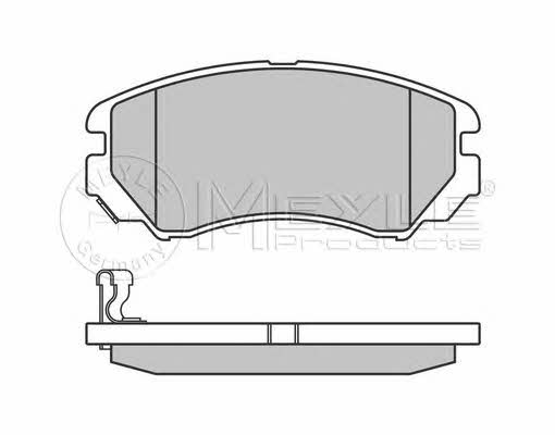 Brake Pad Set, disc brake Meyle 025 238 9116&#x2F;W