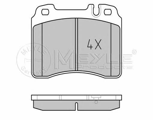 Meyle 025 211 5317/PD Brake Pad Set, disc brake 0252115317PD: Buy near me at 2407.PL in Poland at an Affordable price!