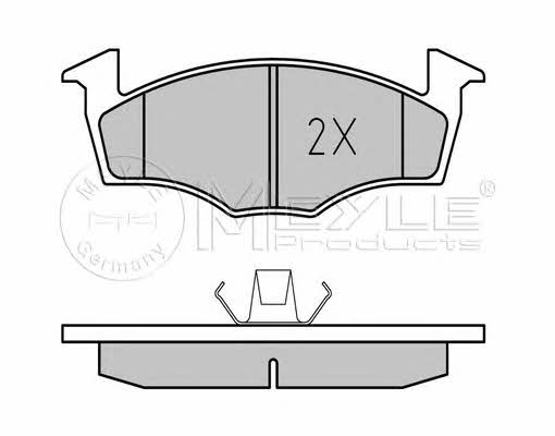 Meyle 025 218 6619 Scheibenbremsbeläge, Set 0252186619: Kaufen Sie zu einem guten Preis in Polen bei 2407.PL!