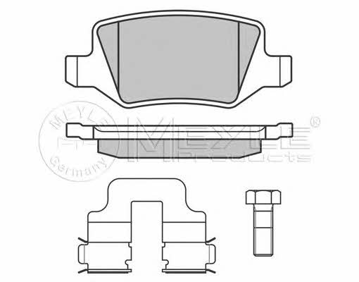 Meyle 025 231 3814 Тормозные колодки дисковые, комплект 0252313814: Купить в Польше - Отличная цена на 2407.PL!