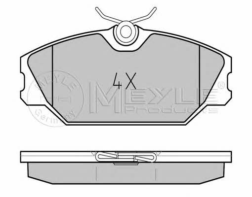 Meyle 025 231 7218 Тормозные колодки дисковые, комплект 0252317218: Отличная цена - Купить в Польше на 2407.PL!