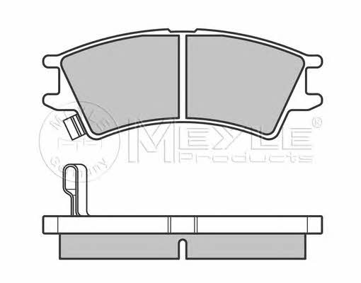 Гальмівні колодки, комплект Meyle 025 232 3816&#x2F;W