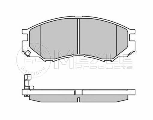 Тормозные колодки дисковые, комплект Meyle 025 232 9015&#x2F;W